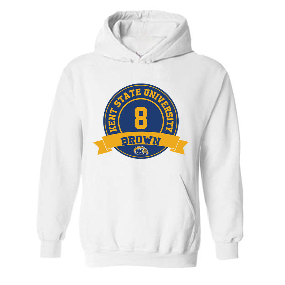 Kent State - NCAA Football : Nylan Brown - Classic Fashion Shersey Hooded Sweatshirt-0