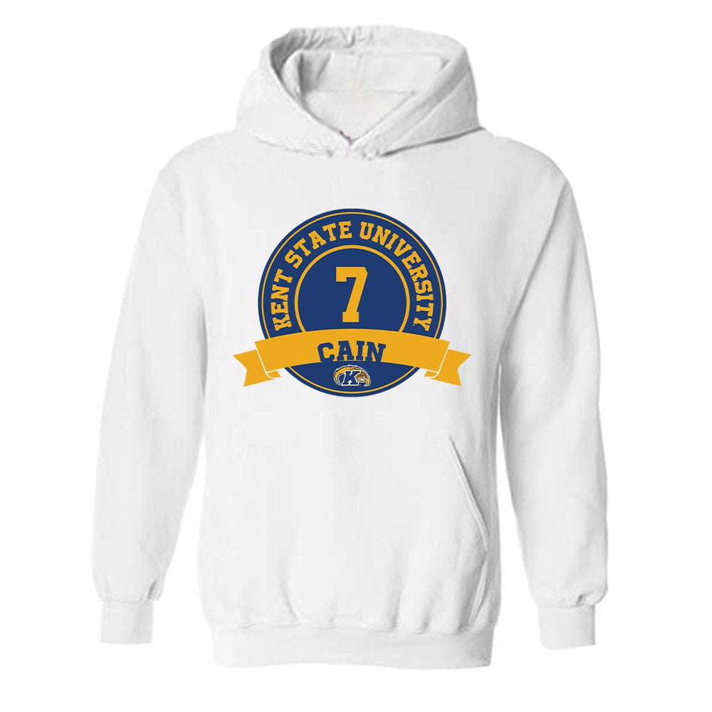 Kent State - NCAA Baseball : Ian Cain - Classic Fashion Shersey Hooded Sweatshirt-0