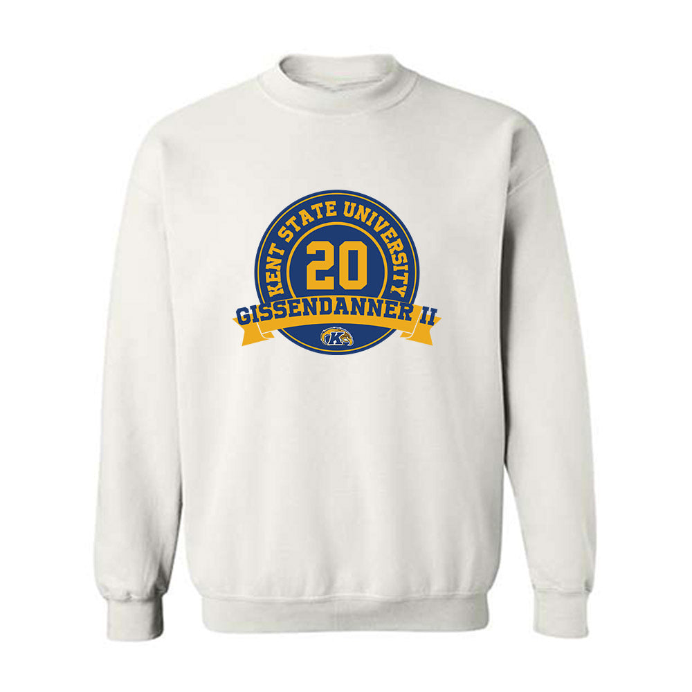 Kent State - NCAA Football : DeWayne Gissendanner II - Classic Fashion Shersey Crewneck Sweatshirt-0