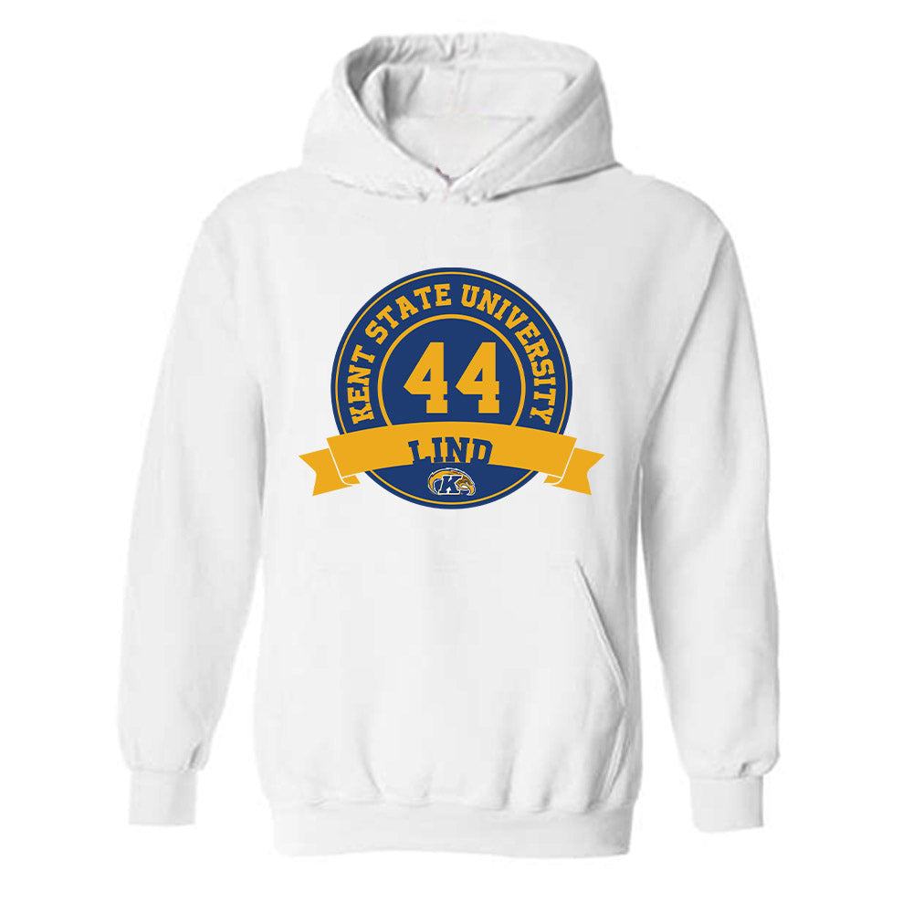 Kent State - NCAA Baseball : Parker Lind - Classic Fashion Shersey Hooded Sweatshirt-0