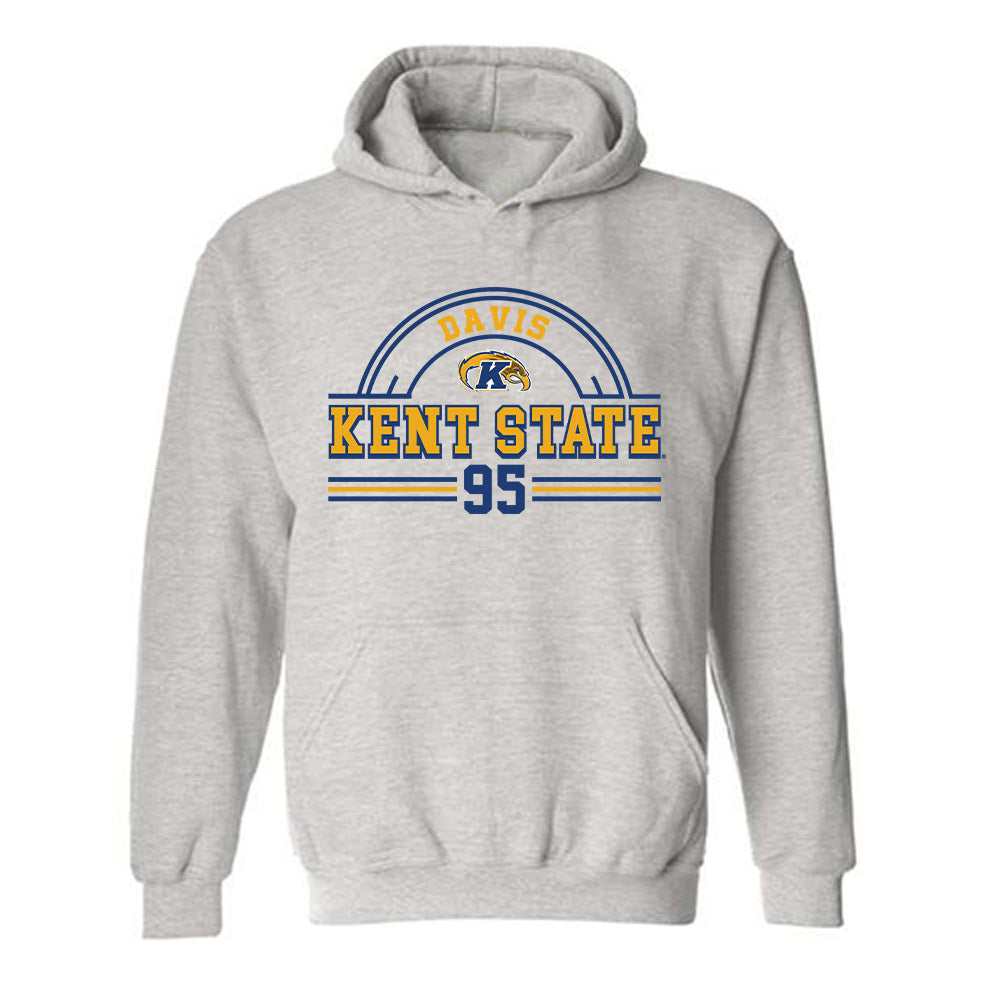 Kent State - NCAA Football : Jelani Davis - Classic Fashion Shersey Hooded Sweatshirt-0