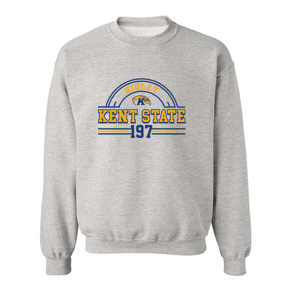 Kent State - NCAA Wrestling : Mason Higley - Classic Fashion Shersey Crewneck Sweatshirt-0
