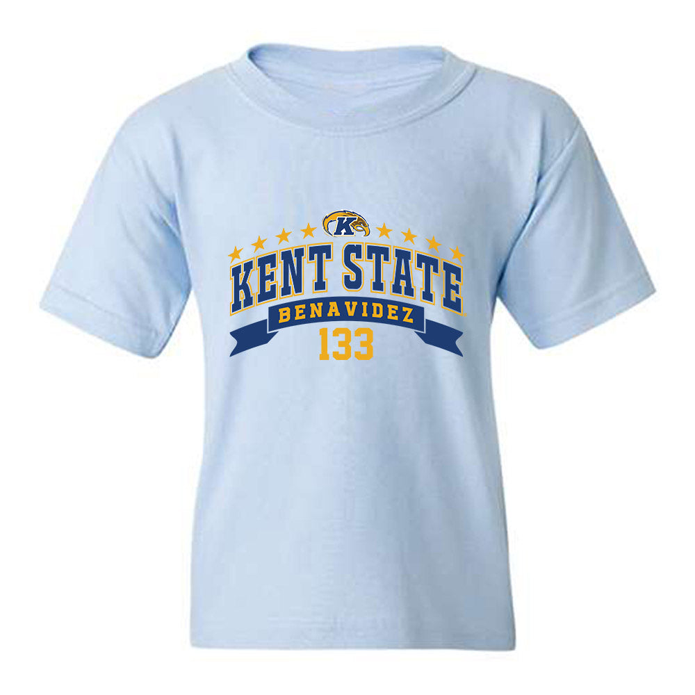 Kent State - NCAA Wrestling : Adan Benavidez - Classic Fashion Shersey Youth T-Shirt-0