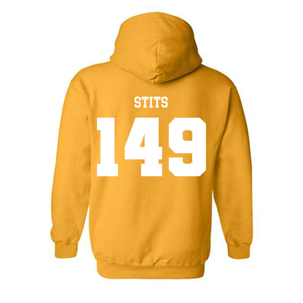 Kent State - NCAA Wrestling : Silas Stits - Classic Shersey Hooded Sweatshirt-1