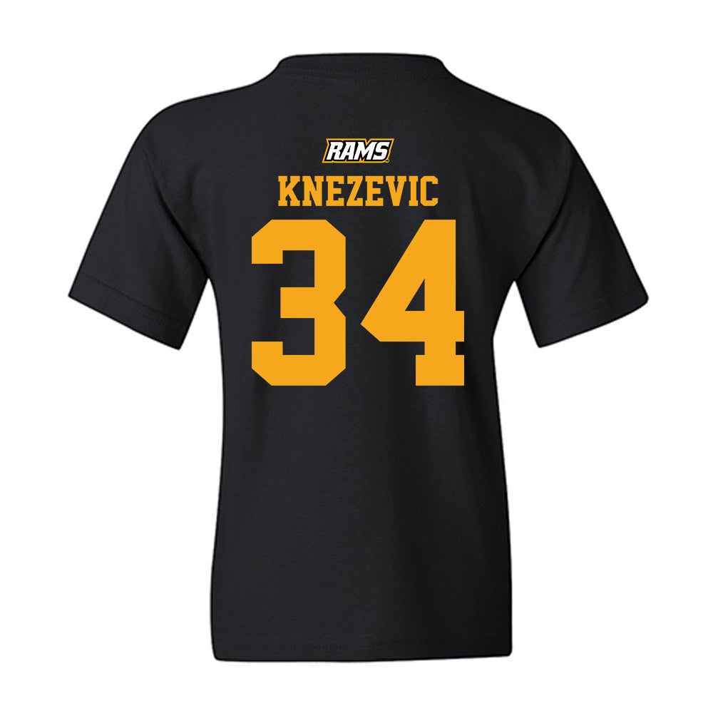 VCU - NCAA Women's Basketball : KATARINA KNEZEVIC - Sports Shersey Youth T-Shirt-1