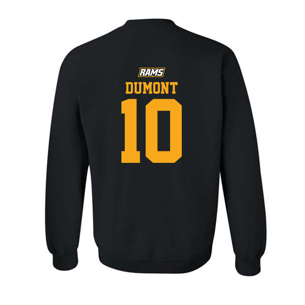 VCU - NCAA Men's Basketball : Jordann Dumont - Sports Shersey Crewneck Sweatshirt-1