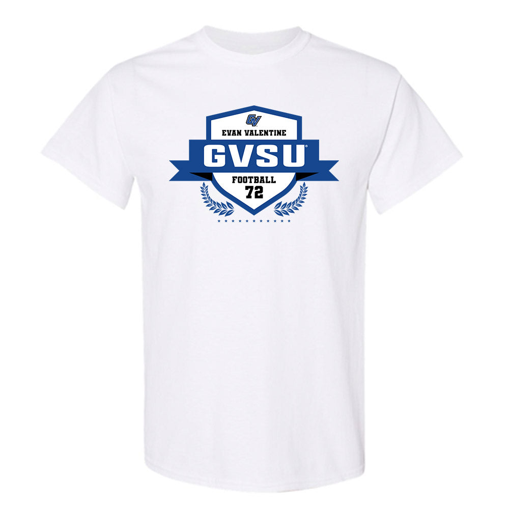 Grand Valley - NCAA Football : Evan Valentine - Classic Fashion Shersey T-Shirt-0