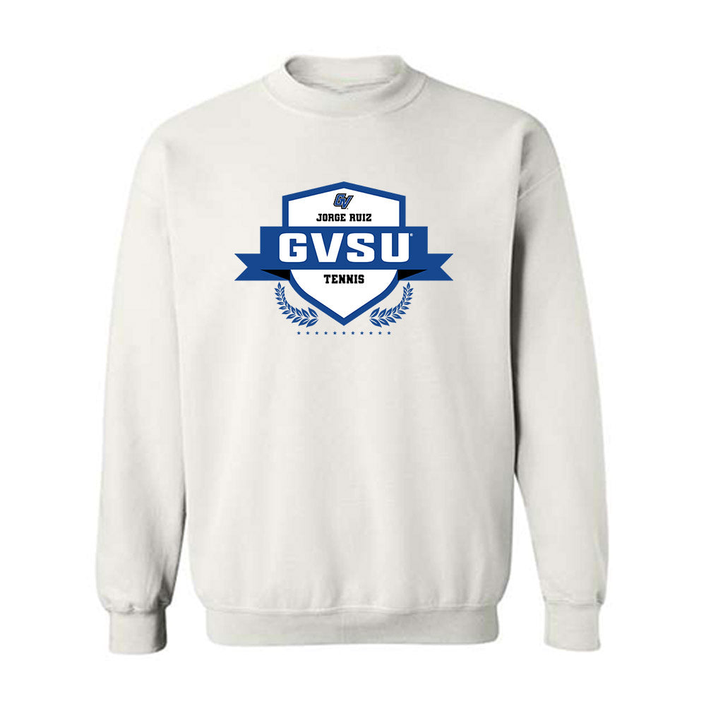 Grand Valley - NCAA Men's Tennis : Jorge Ruiz - Classic Fashion Shersey Crewneck Sweatshirt-0