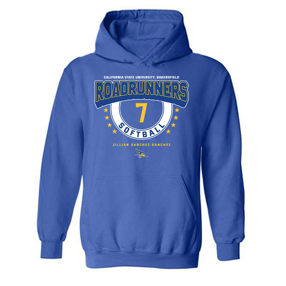 CSU Bakersfield - NCAA Softball : Jillian Sanchez Sanchez - Classic Fashion Shersey Hooded Sweatshirt