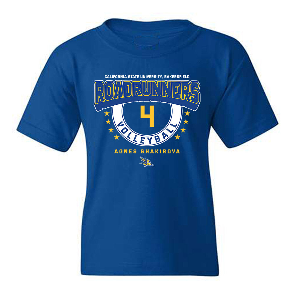 CSU Bakersfield - NCAA Women's Volleyball : Agnes Shakirova - Classic Fashion Shersey Youth T-Shirt-0