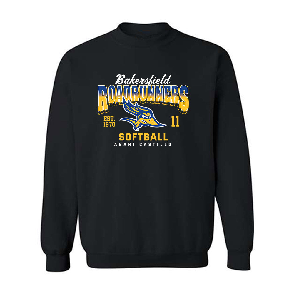 - NCAA Softball : Anahi Castillo - Classic Fashion Shersey Crewneck Sweatshirt-0