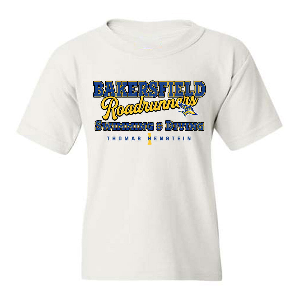 CSU Bakersfield - NCAA Men's Swimming & Diving : Thomas Henstein - Classic Fashion Shersey Youth T-Shirt