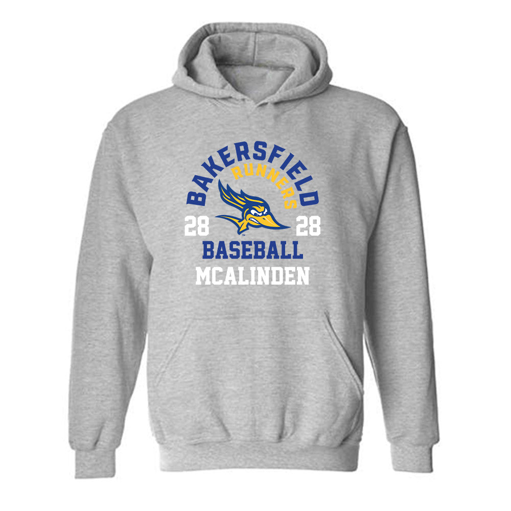 CSU Bakersfield - NCAA Baseball : Shane McAlinden - Classic Fashion Shersey Hooded Sweatshirt-0
