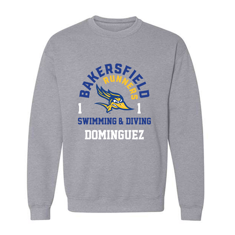 CSU Bakersfield - NCAA Men's Swimming & Diving : Parker Dominguez - Classic Fashion Shersey Crewneck Sweatshirt-0