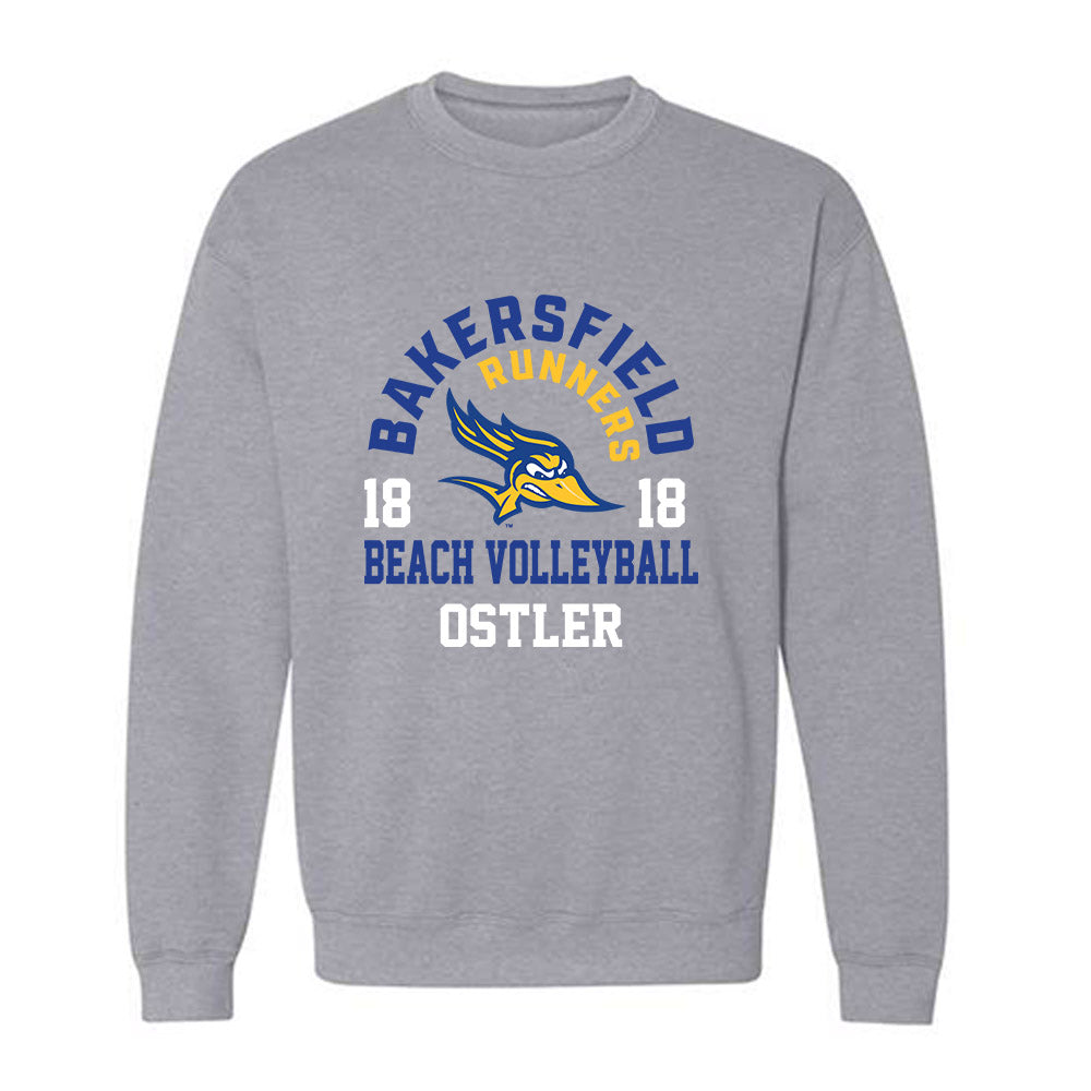 CSU Bakersfield - NCAA Beach Volleyball : Olivia Ostler - Classic Fashion Shersey Crewneck Sweatshirt-0