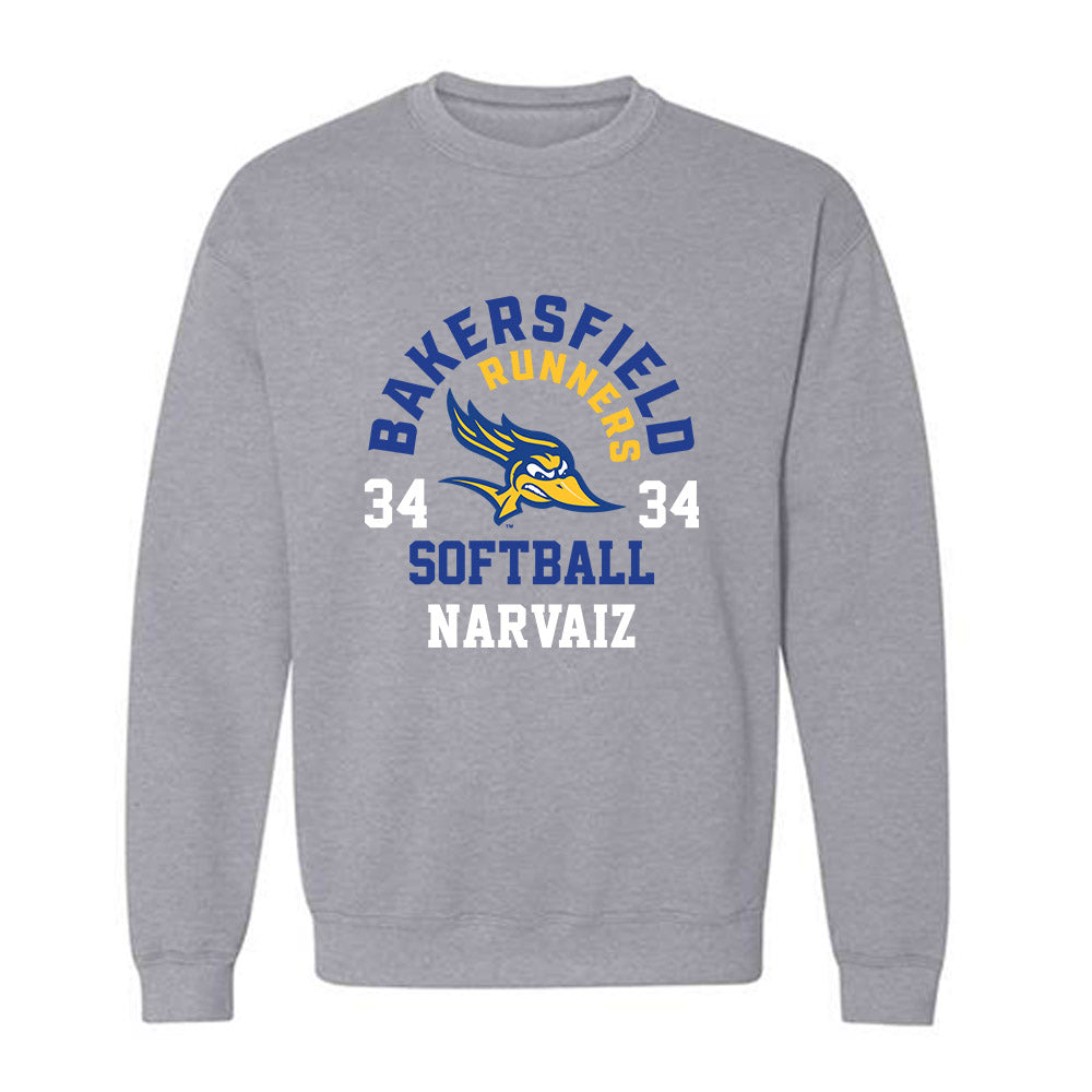 CSU Bakersfield - NCAA Softball : Mari Narvaiz - Classic Fashion Shersey Crewneck Sweatshirt-0