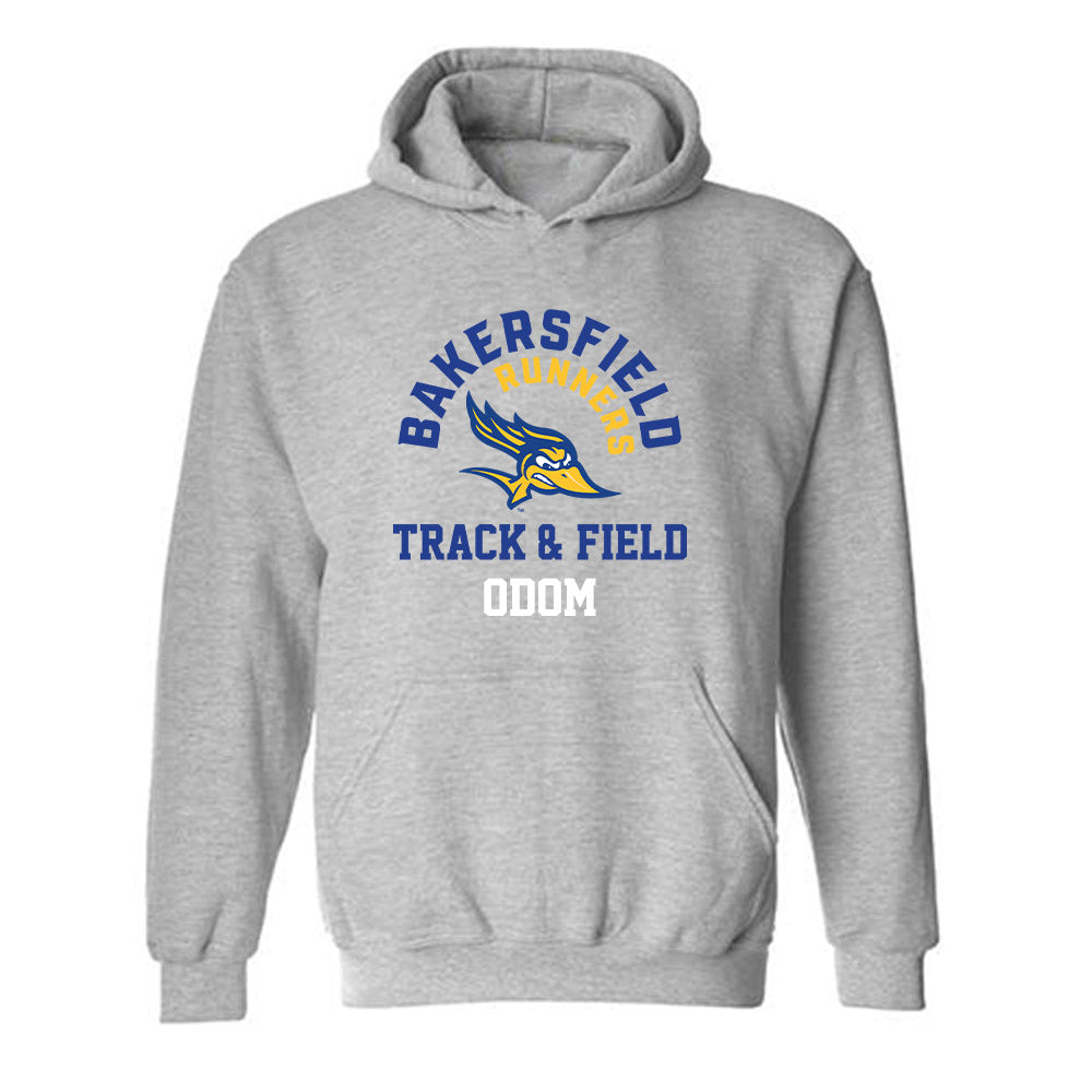 CSU Bakersfield - NCAA Women's Track & Field : Skye Odom - Classic Fashion Shersey Hooded Sweatshirt-0