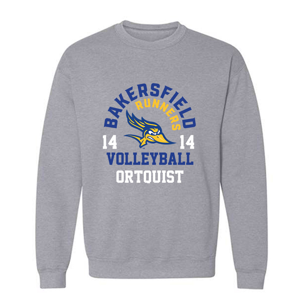 CSU Bakersfield - NCAA Women's Volleyball : Sophia Ortquist - Classic Fashion Shersey Crewneck Sweatshirt-0