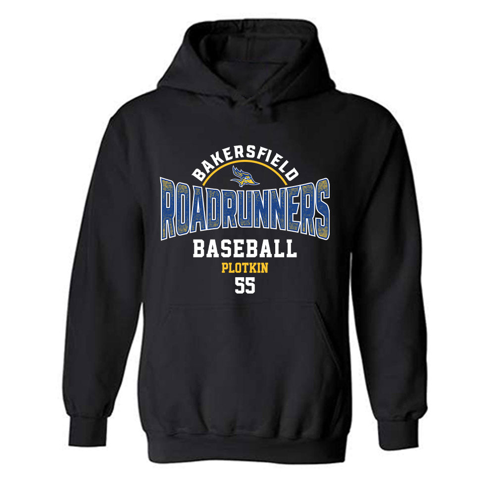 CSU Bakersfield - NCAA Baseball : Tobias Plotkin - Classic Fashion Shersey Hooded Sweatshirt-0
