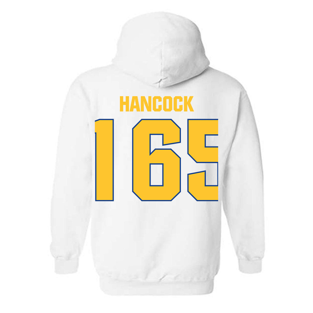 CSU Bakersfield - NCAA Wrestling : Hunter Hancock - Classic Shersey Hooded Sweatshirt-1