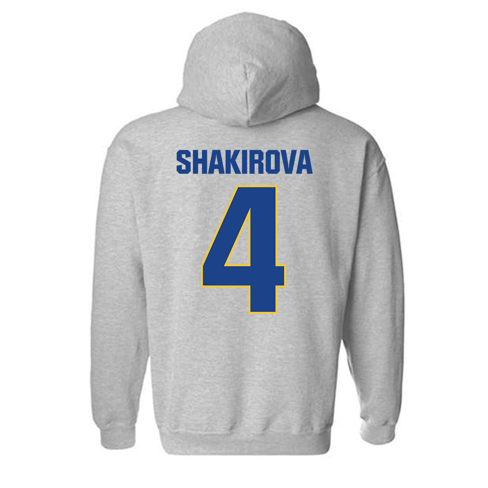 CSU Bakersfield - NCAA Women's Volleyball : Agnes Shakirova - Classic Shersey Hooded Sweatshirt-1