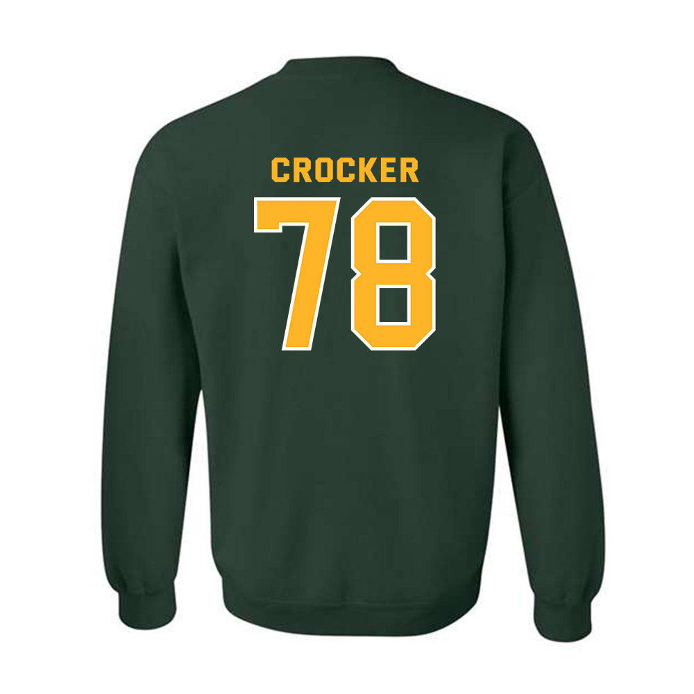Baylor - NCAA Football : Joseph Crocker - Classic Fashion Shersey Crewneck Sweatshirt-1