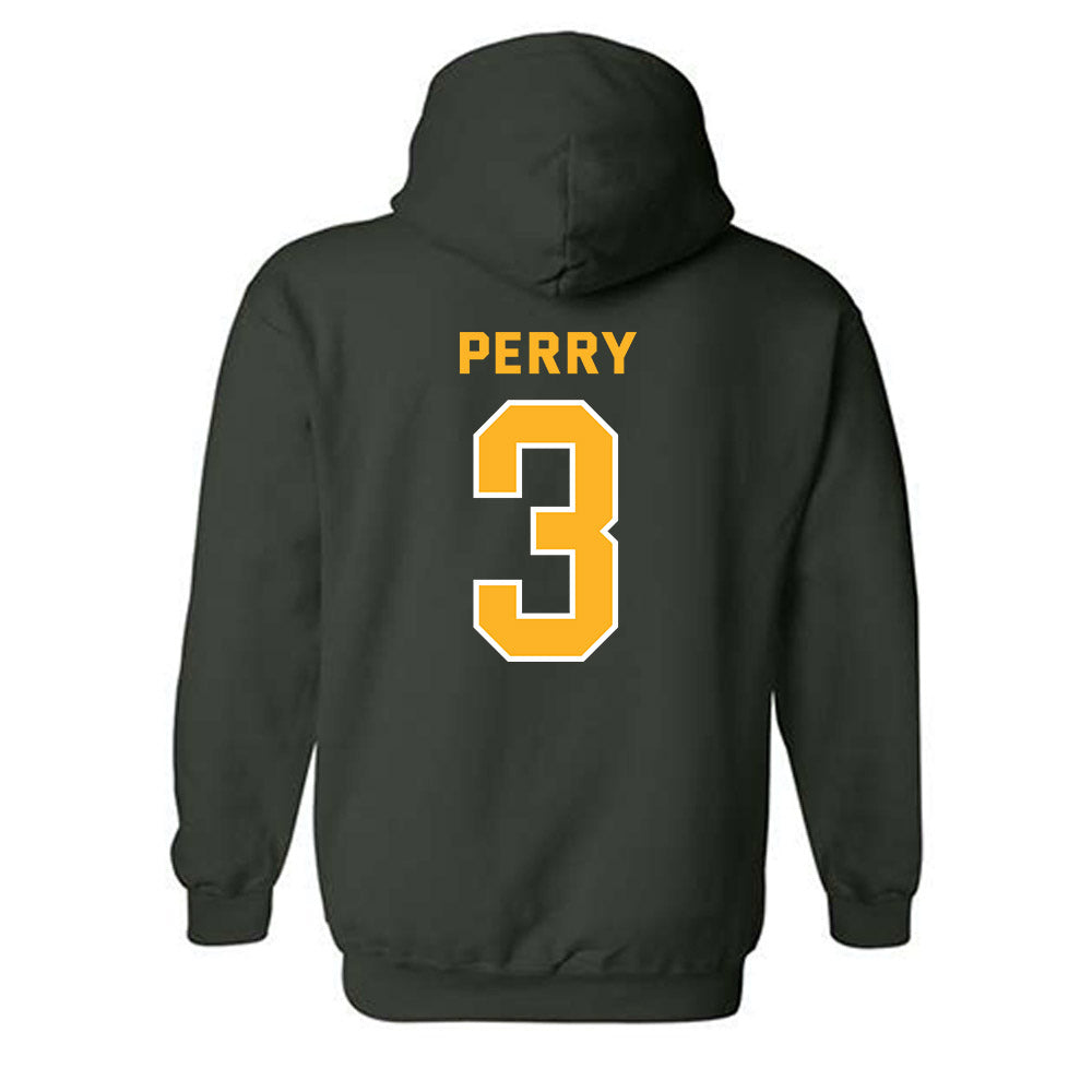 Baylor - NCAA Men's Basketball : Drew Perry - Classic Fashion Shersey Hooded Sweatshirt-1