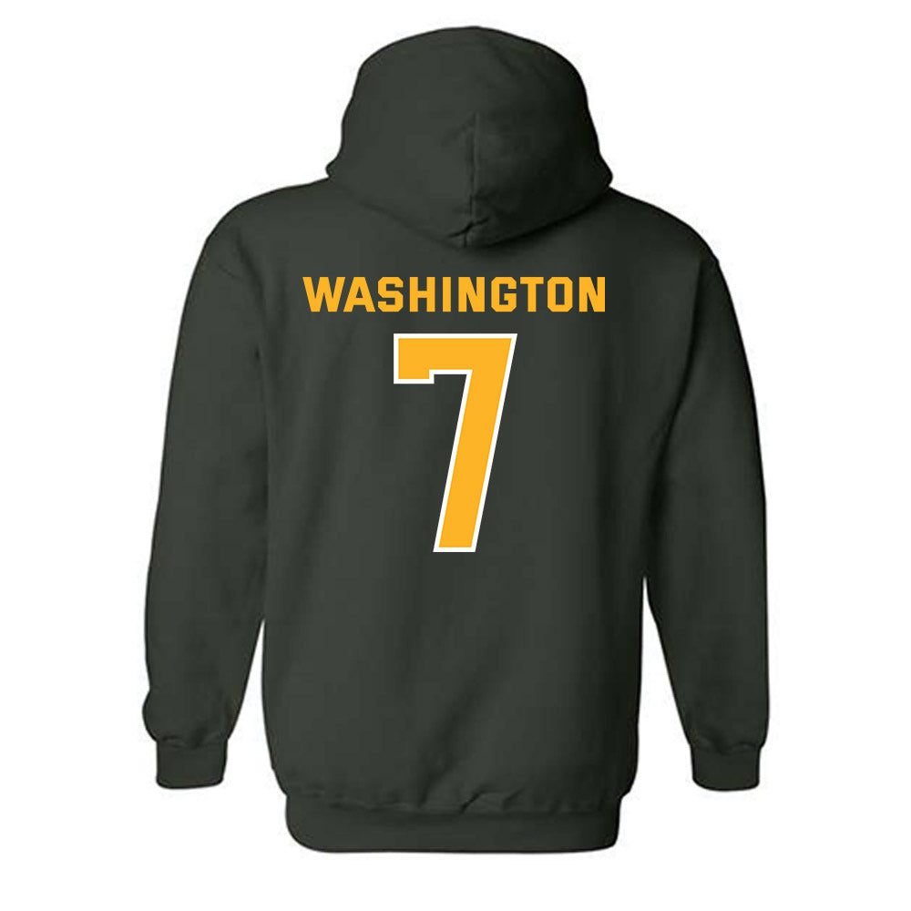 Baylor - NCAA Football : Bryson Washington - Classic Fashion Shersey Hooded Sweatshirt-1