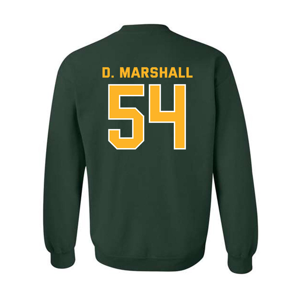 Baylor - NCAA Football : David Marshall - Classic Fashion Shersey Crewneck Sweatshirt