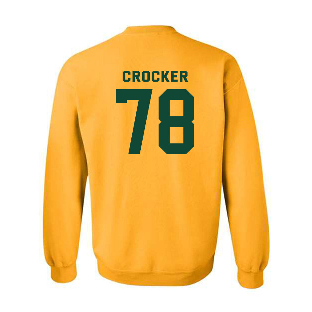 Baylor - NCAA Football : Joseph Crocker - Classic Fashion Shersey Crewneck Sweatshirt-1