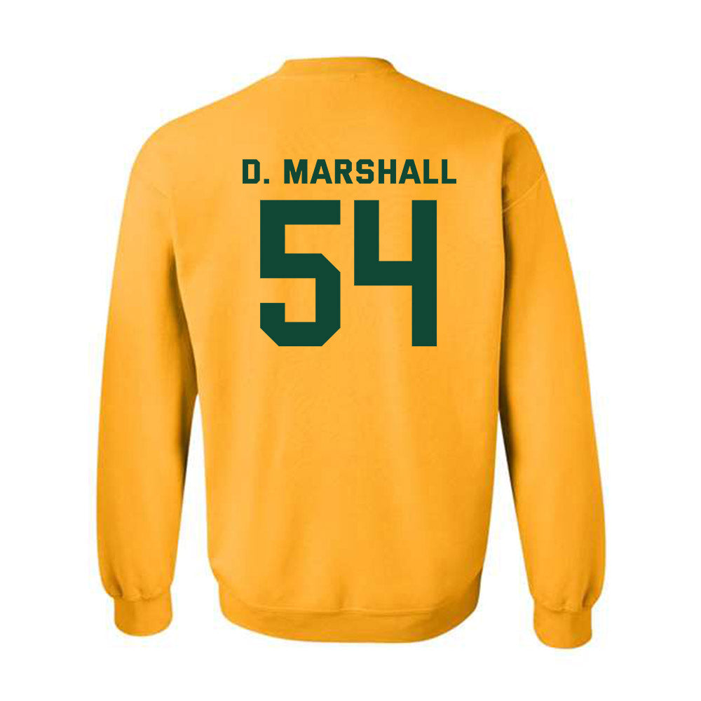 Baylor - NCAA Football : David Marshall - Classic Fashion Shersey Crewneck Sweatshirt