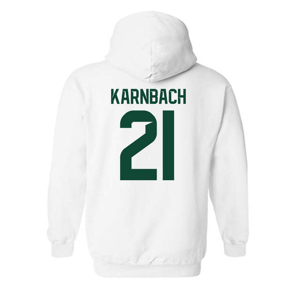 Baylor - NCAA Acrobatics & Tumbling : Cassandra Karnbach - Classic Shersey Hooded Sweatshirt-1