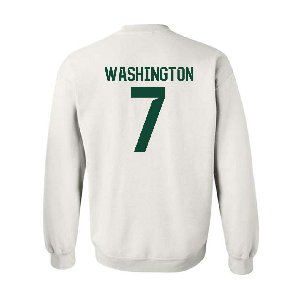 Baylor - NCAA Football : Bryson Washington - Classic Shersey Crewneck Sweatshirt-1
