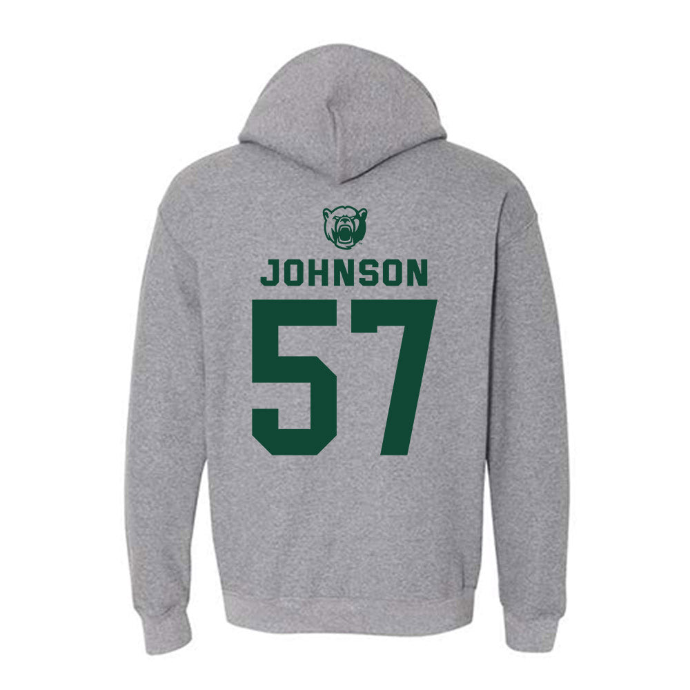 Baylor - NCAA Football : Christopher Johnson - Classic Shersey Hooded Sweatshirt-1