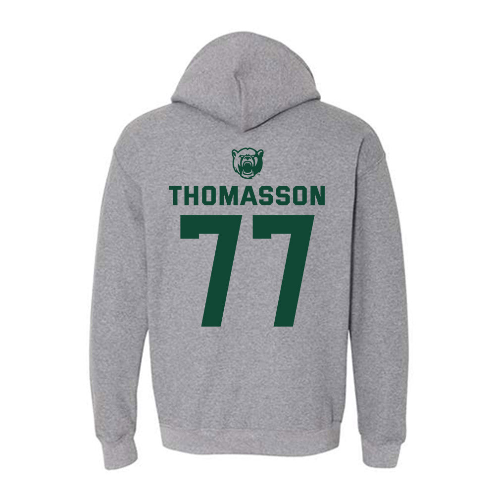 Baylor - NCAA Football : Colton Thomasson - Classic Shersey Hooded Sweatshirt-1