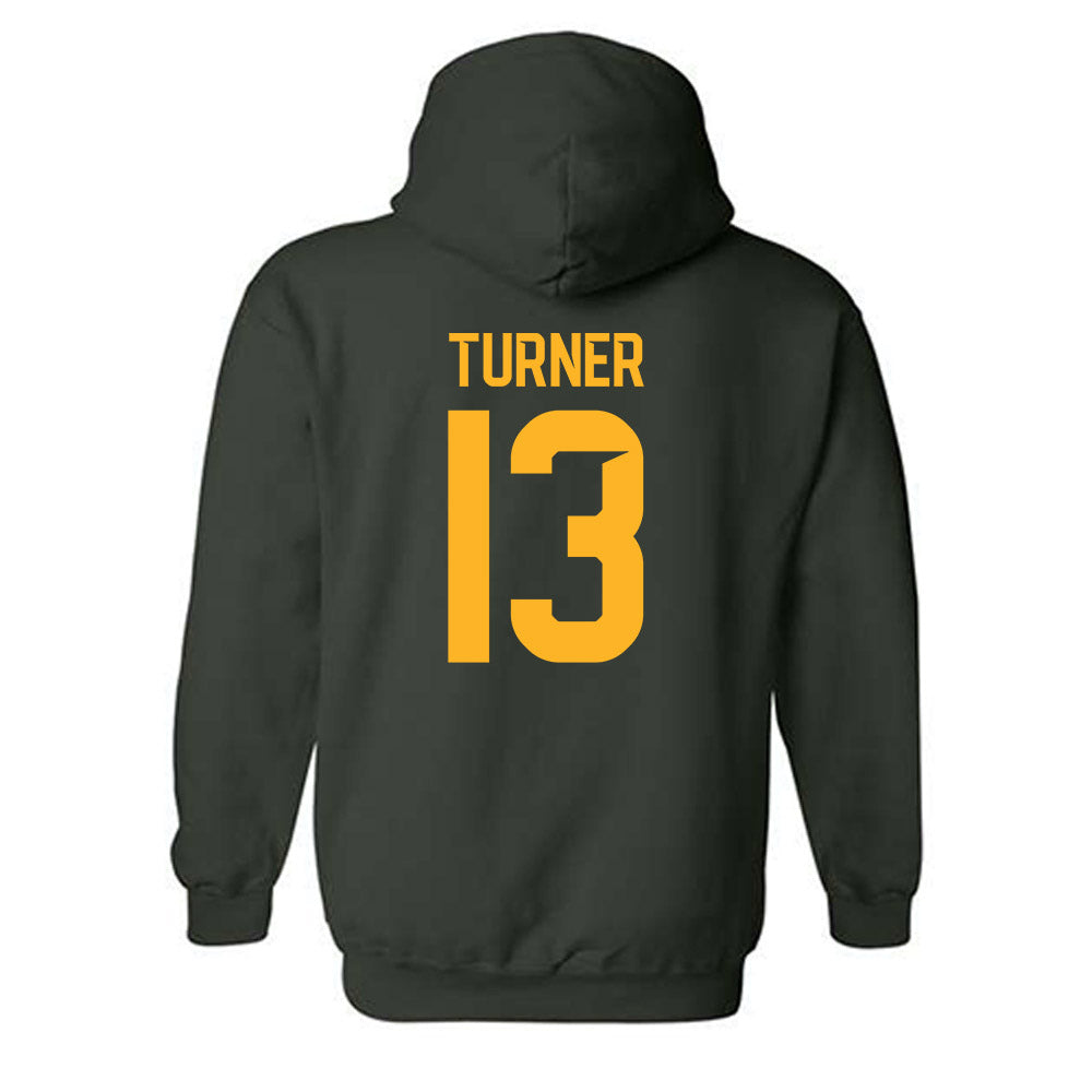 Baylor - NCAA Football : Devin Turner - Classic Shersey Hooded Sweatshirt-1
