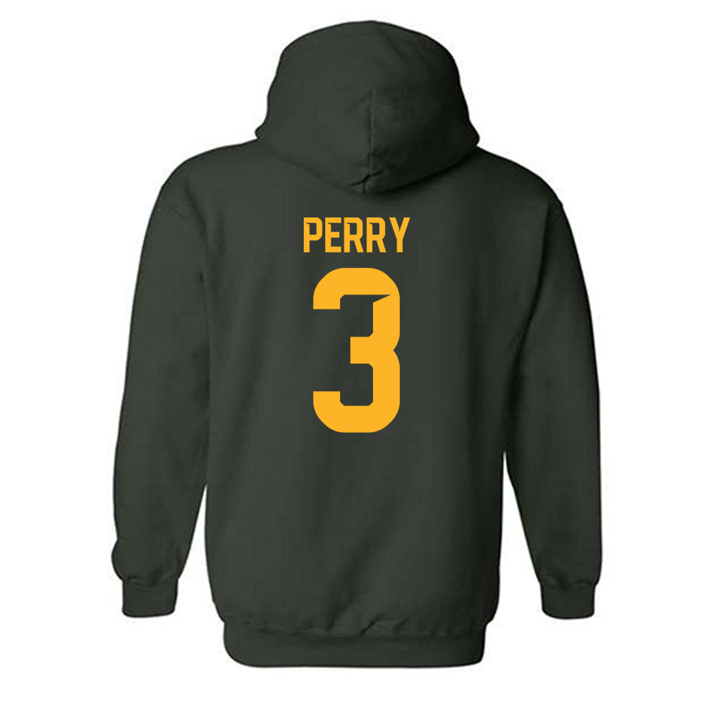Baylor - NCAA Men's Basketball : Drew Perry - Classic Shersey Hooded Sweatshirt-1