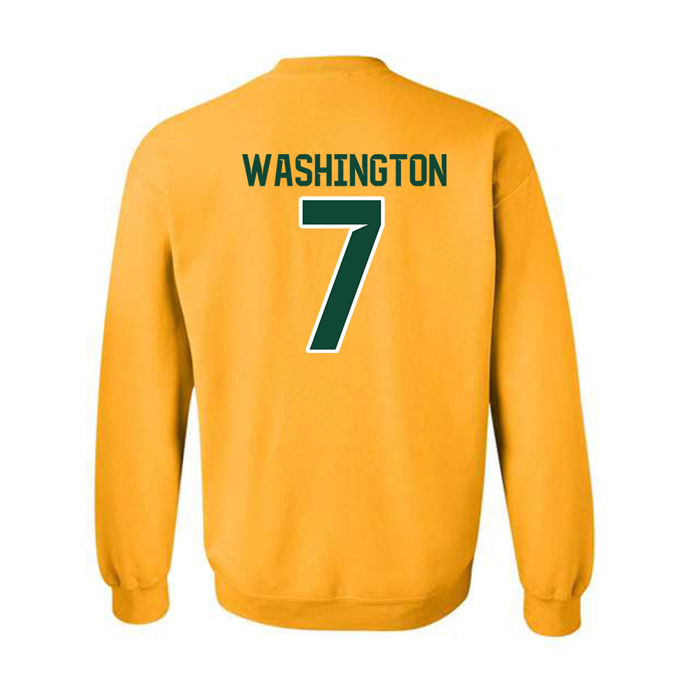 Baylor - NCAA Football : Bryson Washington - Classic Shersey Crewneck Sweatshirt-1