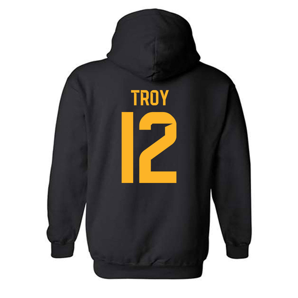 Baylor - NCAA Acrobatics & Tumbling : Ava Troy - Classic Fashion Shersey Hooded Sweatshirt-1