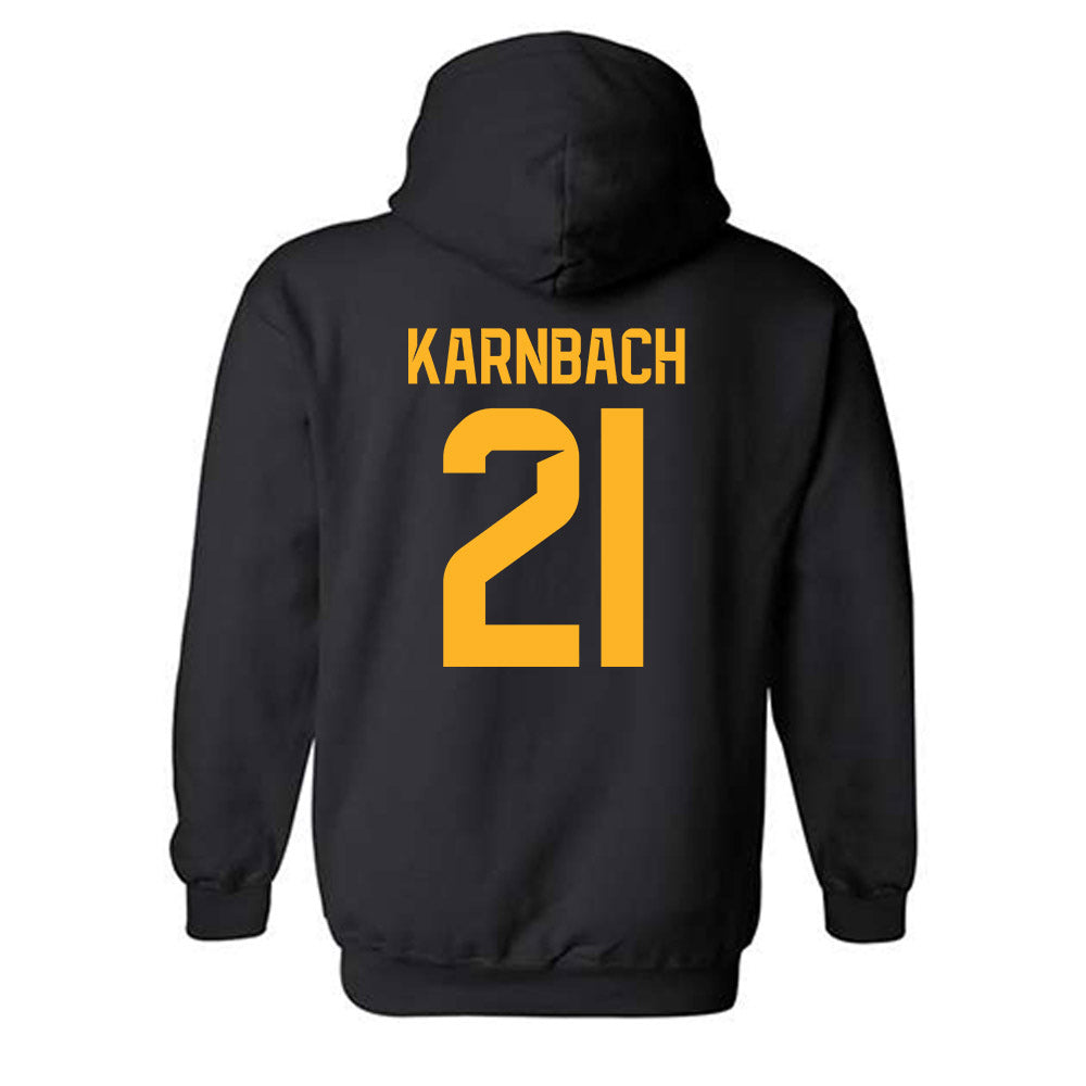 Baylor - NCAA Acrobatics & Tumbling : Cassandra Karnbach - Classic Fashion Shersey Hooded Sweatshirt-1