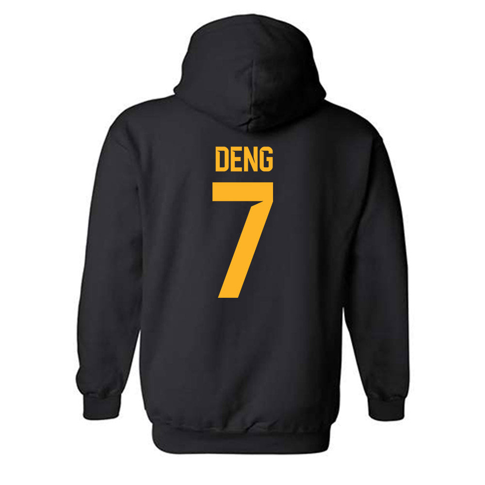 Baylor - NCAA Women's Basketball : Yuting Deng - Classic Fashion Shersey Hooded Sweatshirt-1