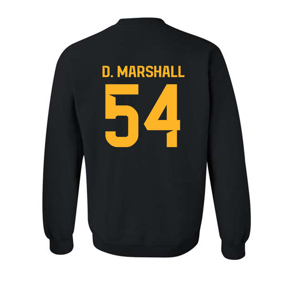 Baylor - NCAA Football : David D. Marshall - Classic Fashion Shersey Crewneck Sweatshirt
