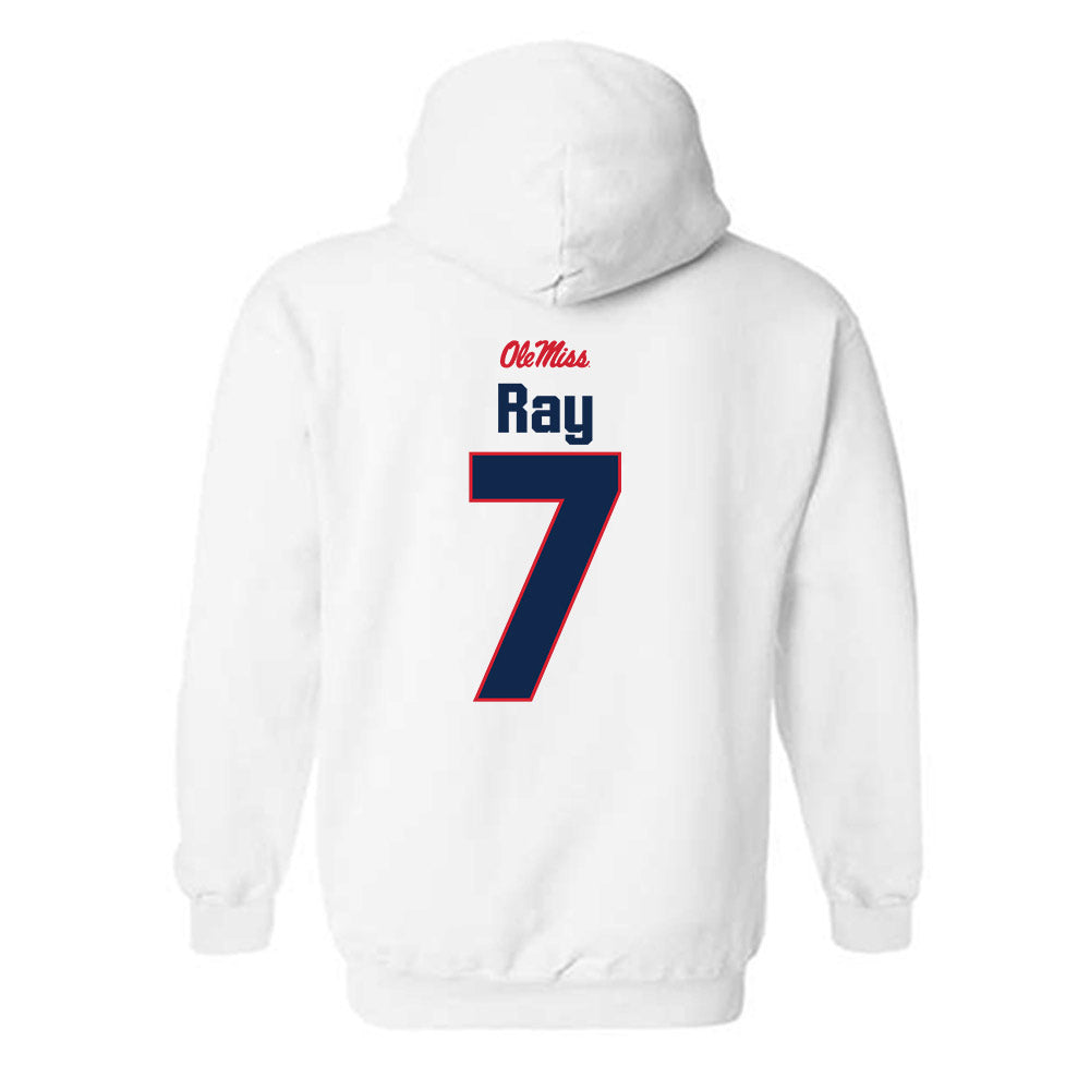 Ole Miss - NCAA Football : Traylon Ray - Classic Shersey Hooded Sweatshirt-1