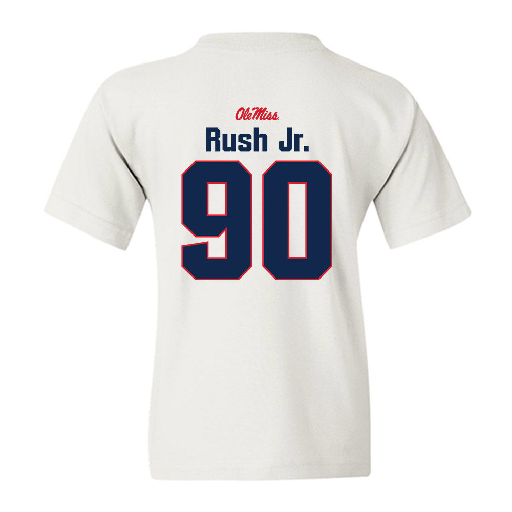 Ole Miss - NCAA Football : Jeffery Rush Jr. - Classic Shersey Youth T-Shirt-1
