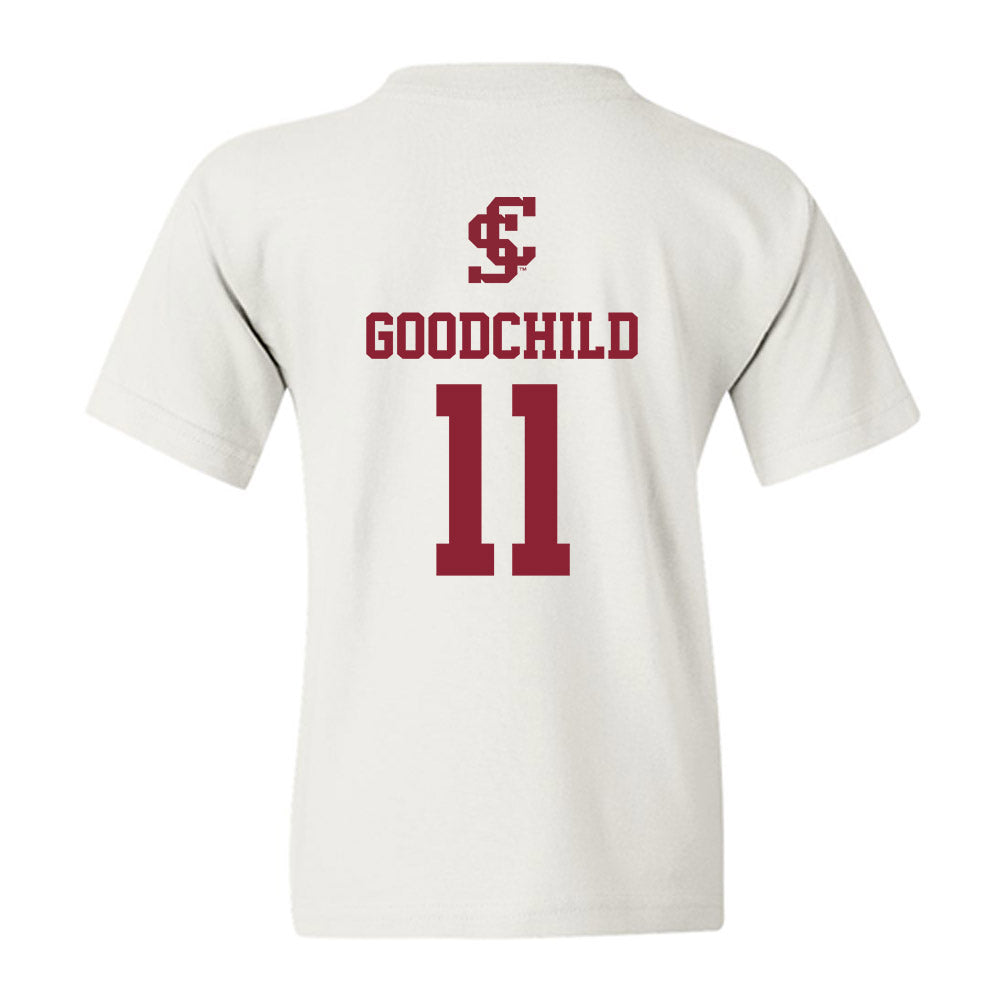 SCU - NCAA Women's Basketball : Alana Goodchild - Youth T-Shirt-1