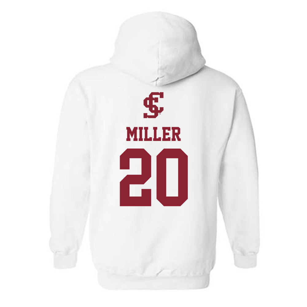 SCU - NCAA Women's Basketball : Delainey Miller - Hooded Sweatshirt-1