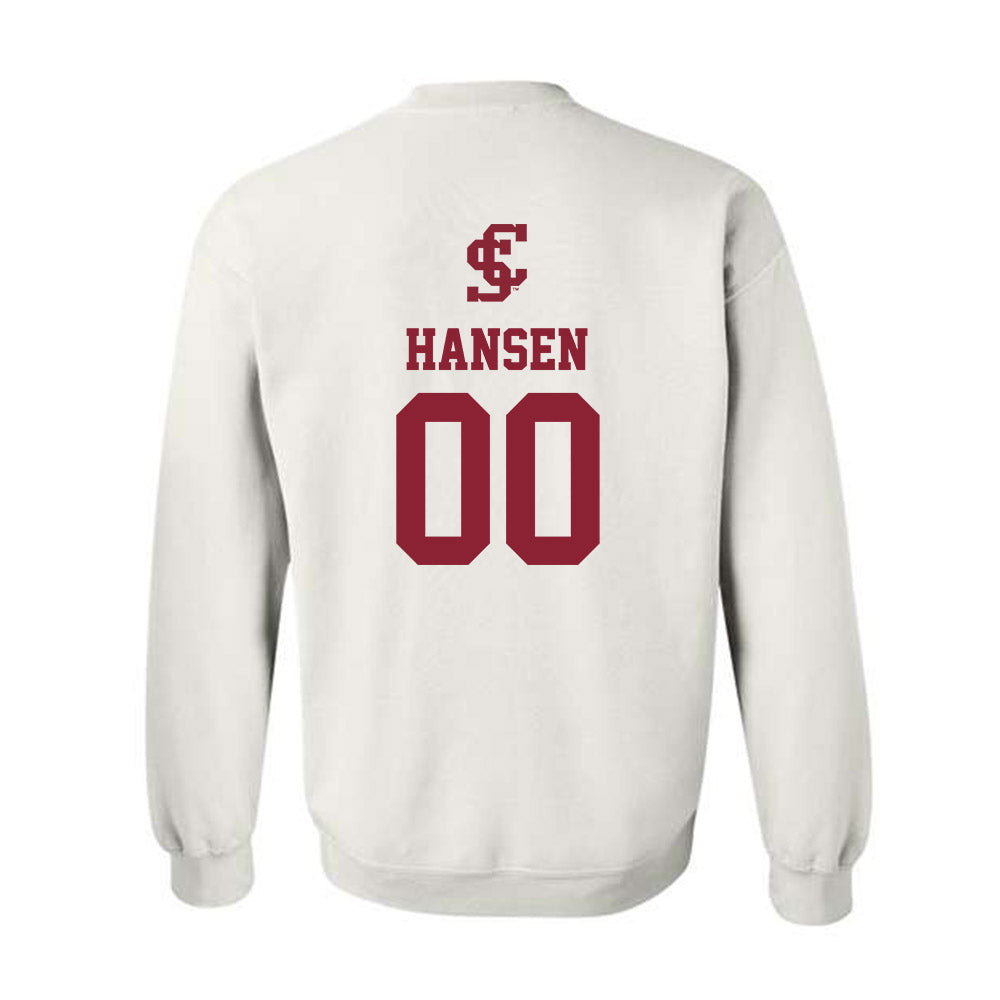 SCU - NCAA Beach Volleyball : Mandy Hansen - Crewneck Sweatshirt-1