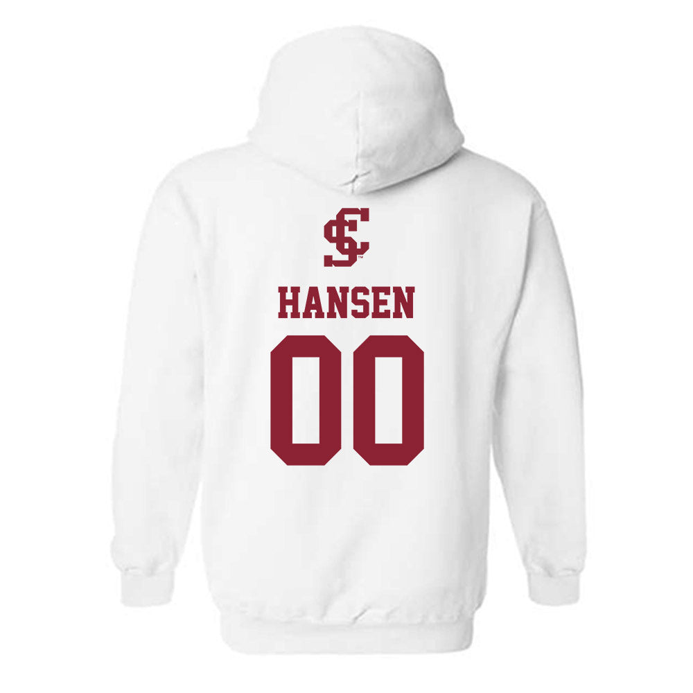 SCU - NCAA Beach Volleyball : Mandy Hansen - Hooded Sweatshirt-1