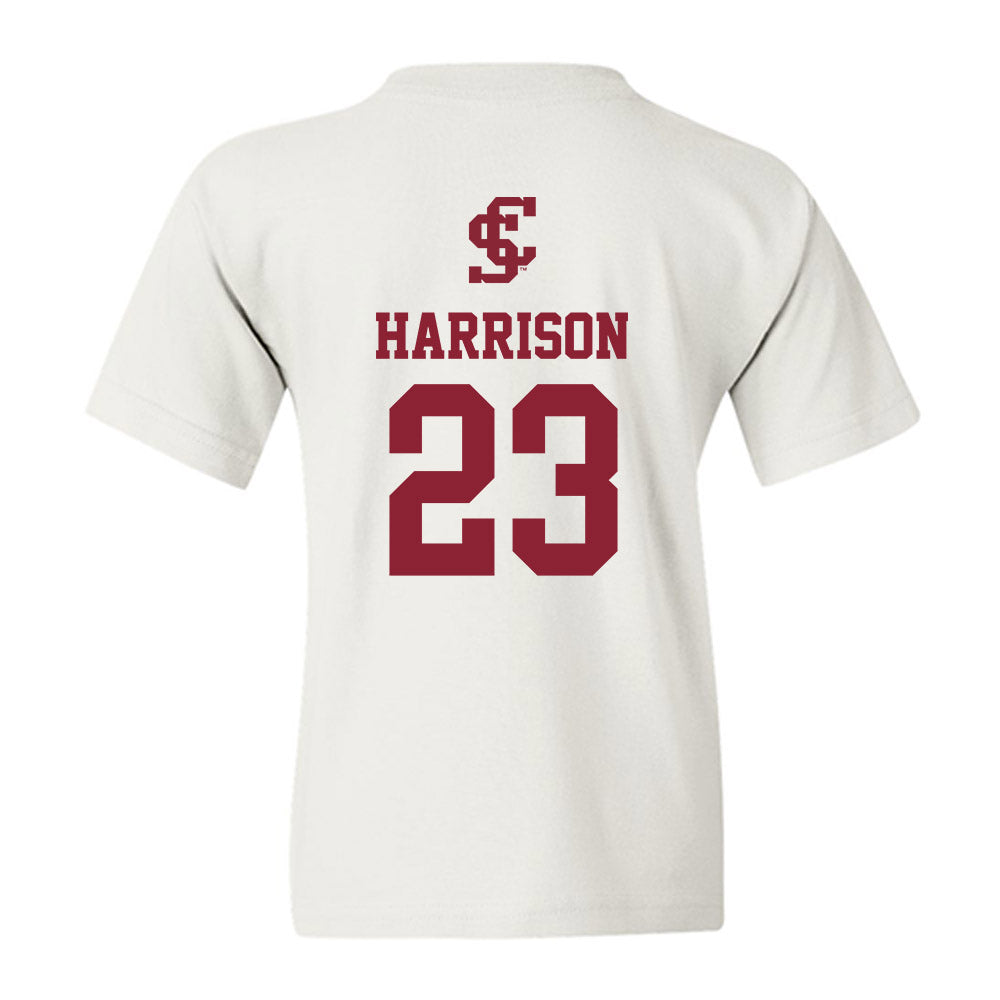 SCU - NCAA Women's Soccer : Ally Harrison - Youth T-Shirt-1