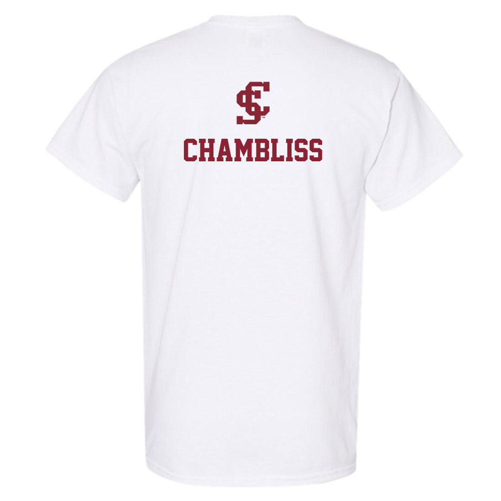 SCU - NCAA Women's Water Polo : Megan Chambliss - T-Shirt-1